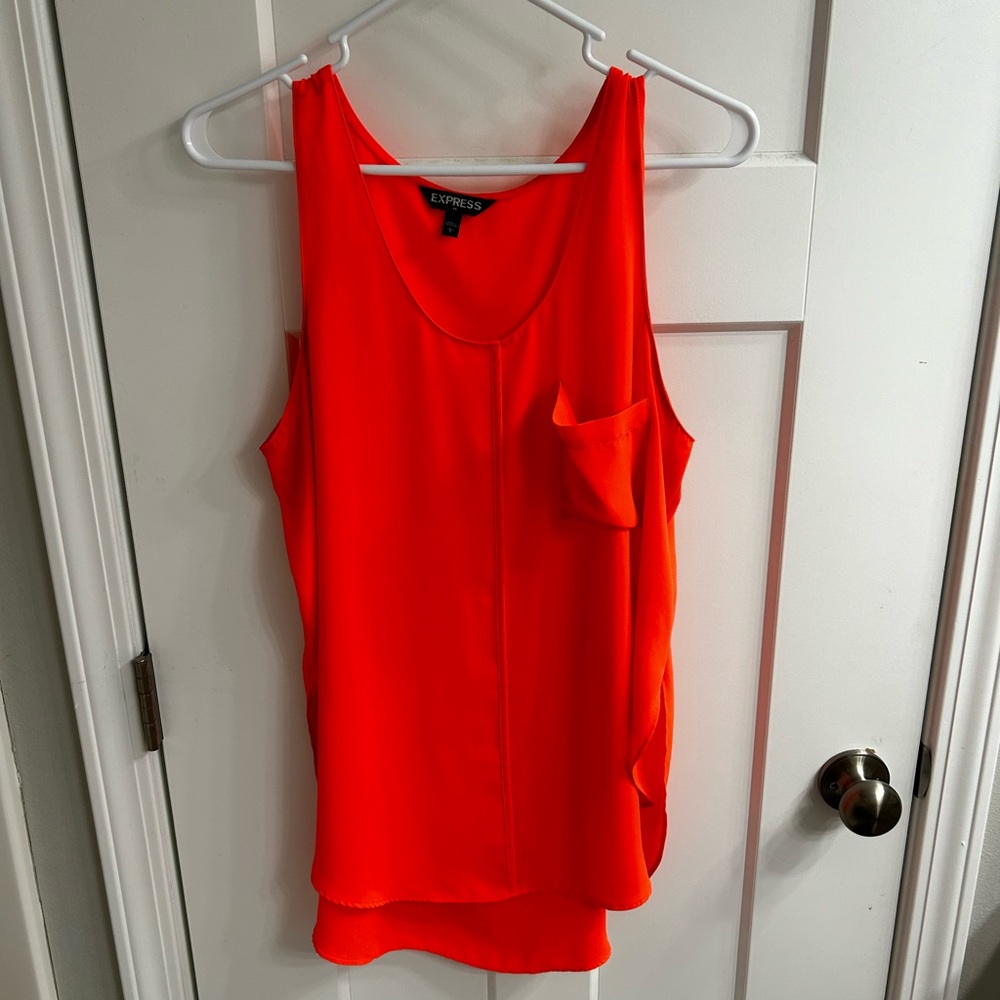 Neon Pink Express Tank Top